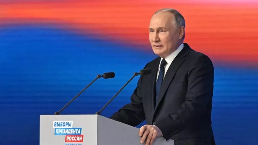 فلاديمير بوتين يحصد 99.28% من أصوات الناخبين في جمهورية الشيشان الروسية