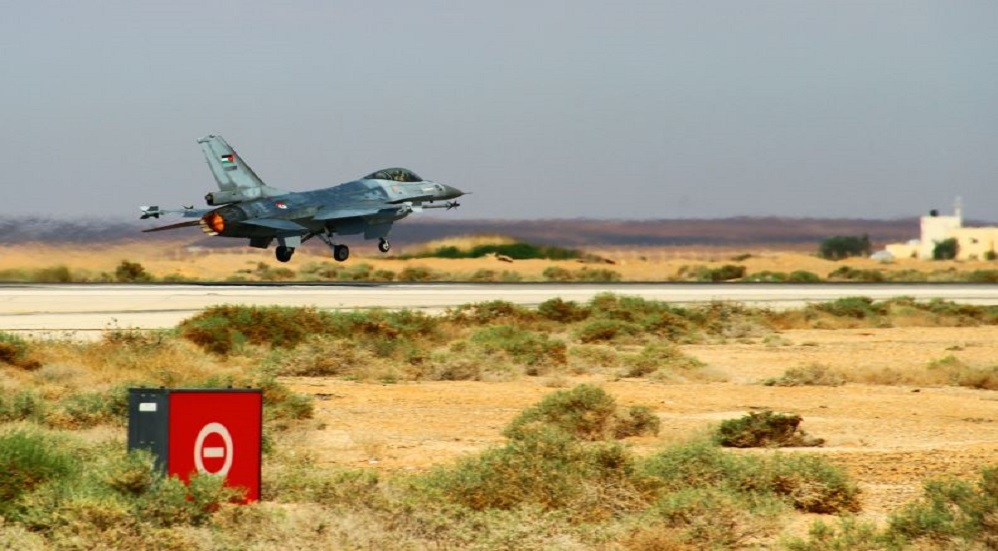 الجيش الأردني: طائرات سلاح الجو تنطلق بعد رصد تحركات جوية غير معروفة المصدر على الحدود مع سوريا