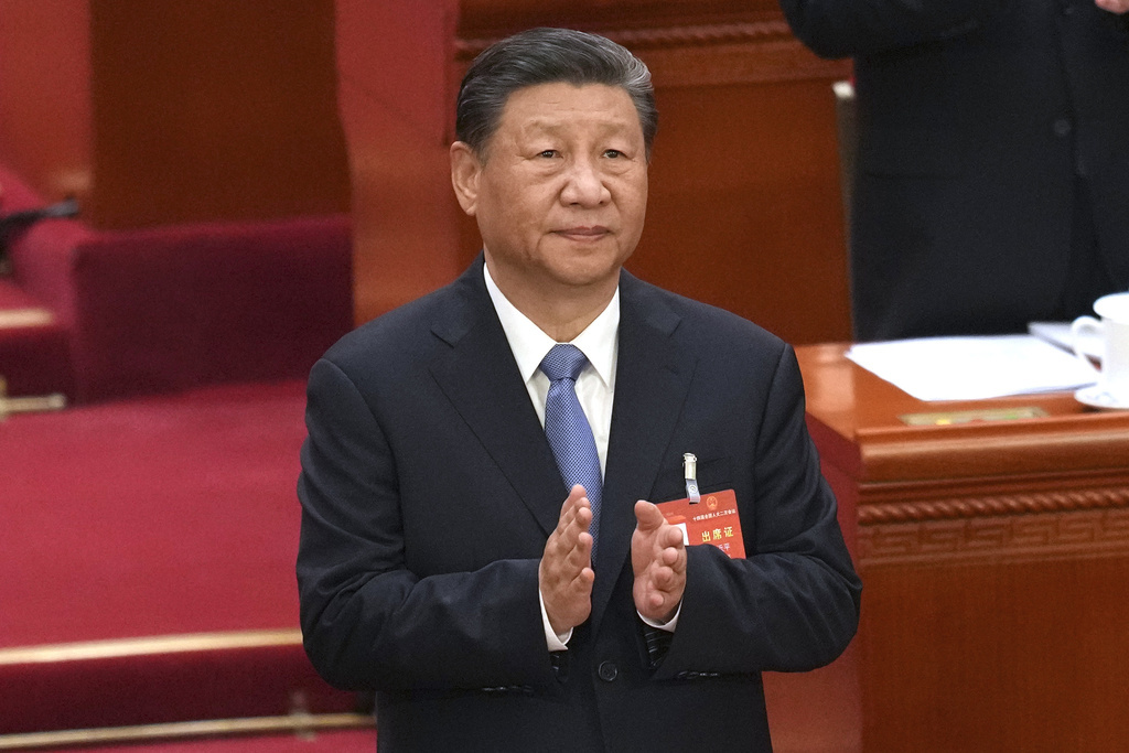 الرئيس الصيني شي جين بينغ يهنئ بوتين بفوزه في الانتخابات الرئاسية