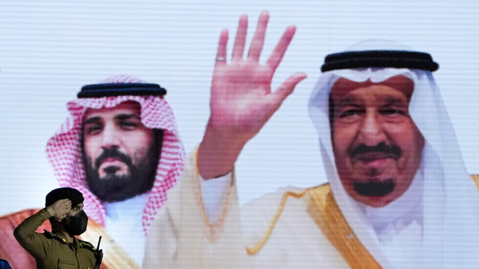 العاهل السعودي الملك سلمان بن عبدالعزيز آل سعود وولي العهد الأمير محمد بن سلمان