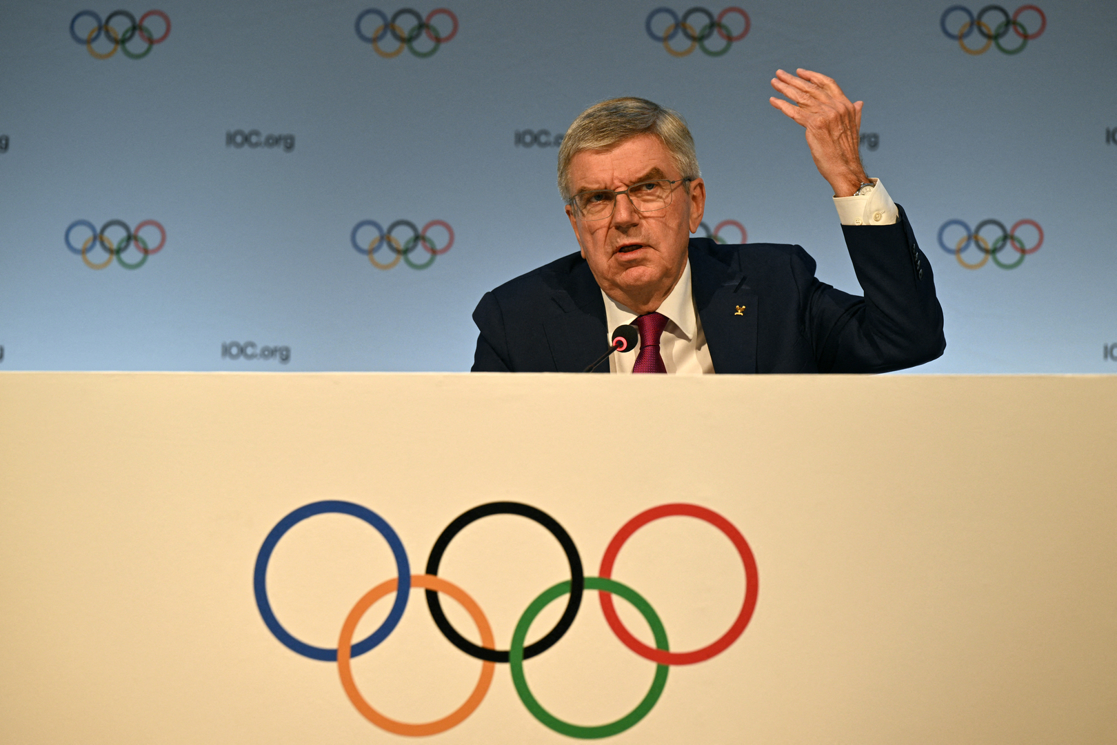 رئيس اللجنة الأولمبية الدولية يحسم جدل مقاطعة روسيا المحتملة لأولمبياد باريس 2024