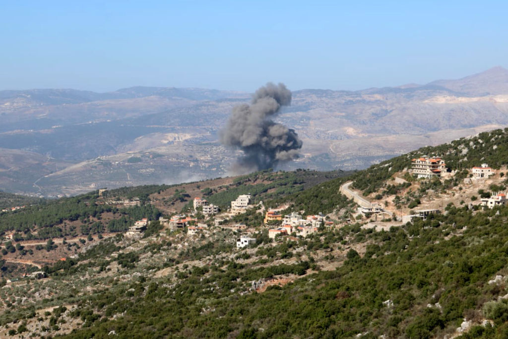 القصف الإسرائيلي على جنوب لبنان