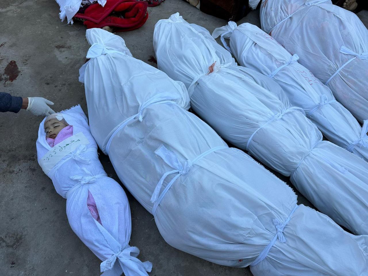 تشييع جثامين 38 مواطنا فلسطينيا قضوا في القصف الإسرائيلي لوسط غزة (صور)