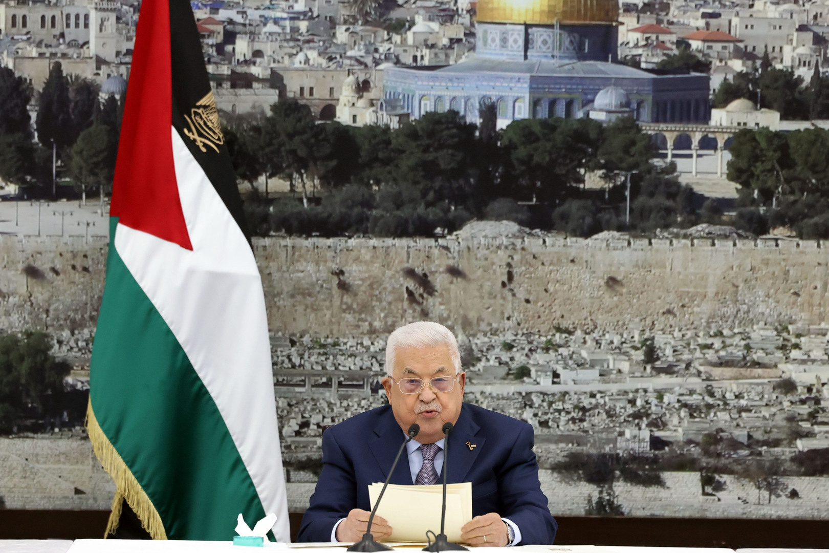 الرئاسة الفلسطينية تدين وتستنكر الهجوم الإرهابي بضواحي موسكو
