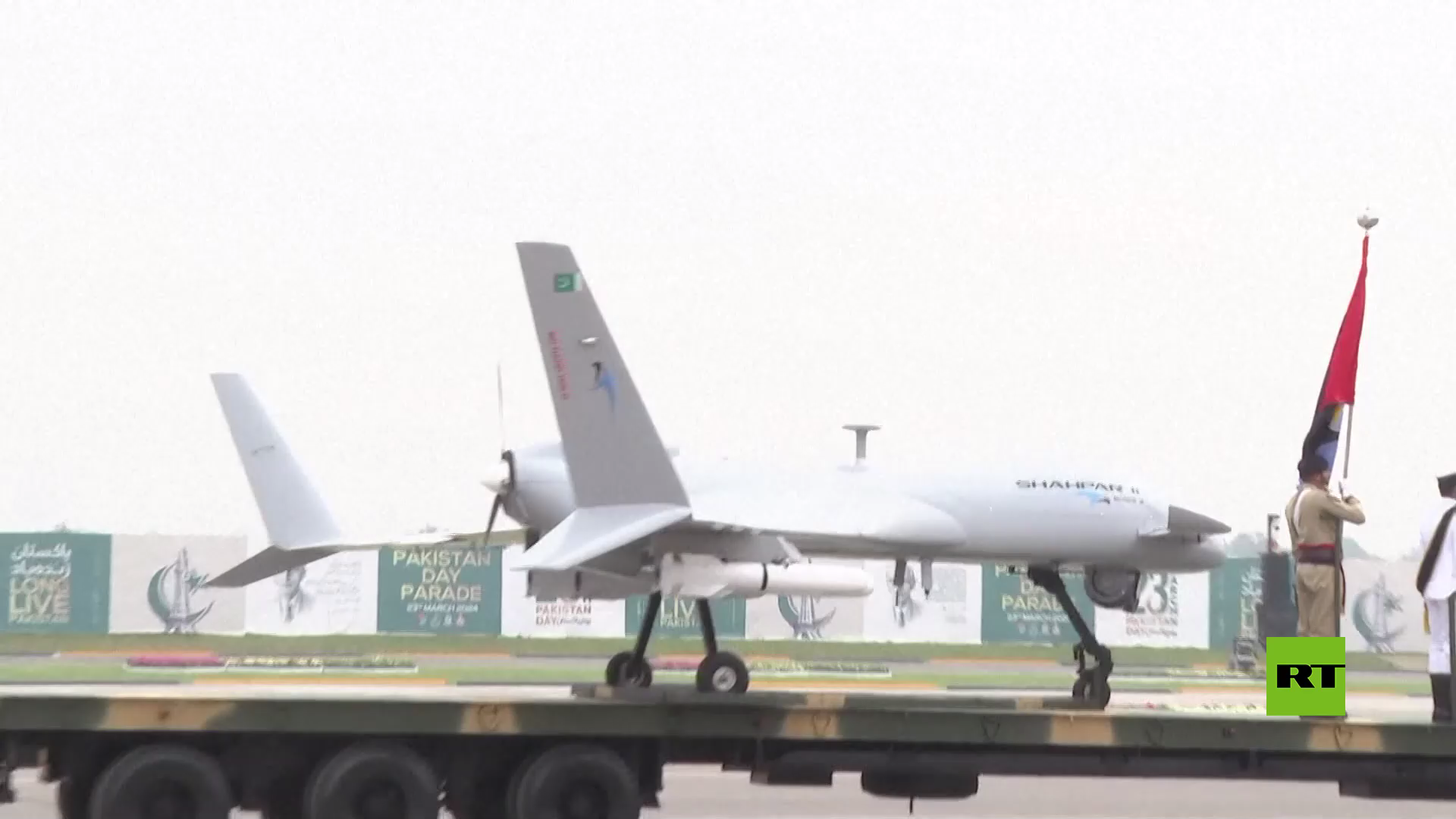 بالفيديو.. باكستان تكشف عن طائرة مسيرة حديثة محلية الصنع أثناء عرض عسكري
