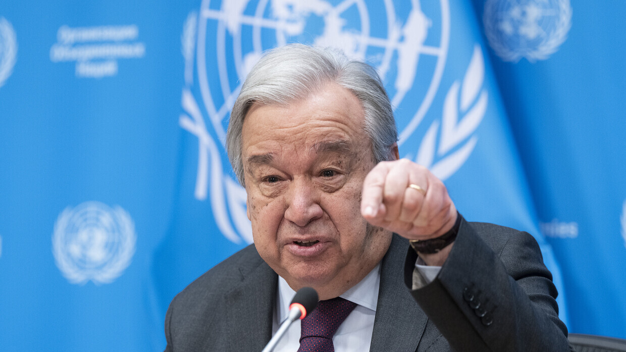 أنطونيو غوتيريش، الأمين العام للأمم المتحدة