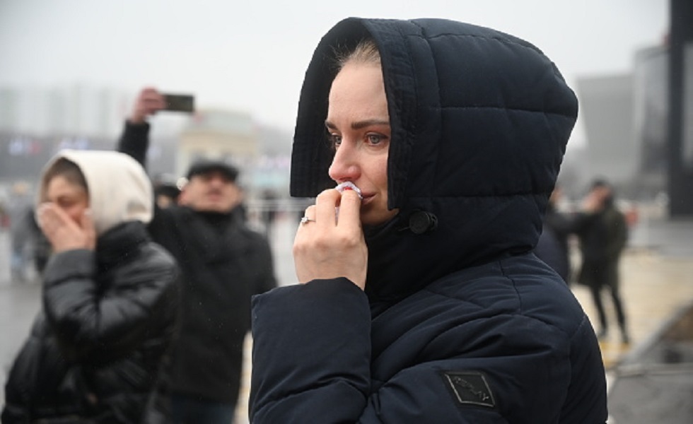 من التضامن مع ضحايا هجوم كروكوس الإرهابي في ضواحي موسكو - مارس 2024