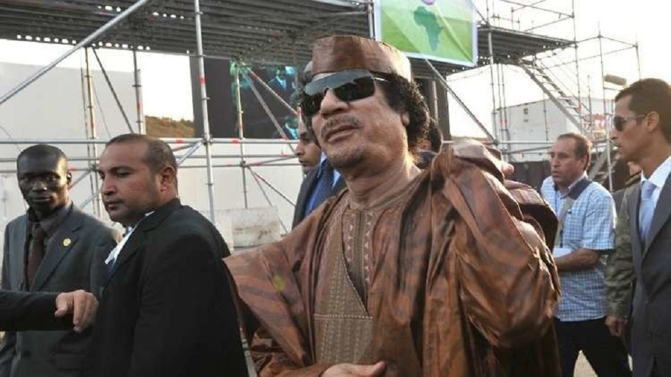الزعيم الليبي الراحل معمر القذافي - أرشيف -