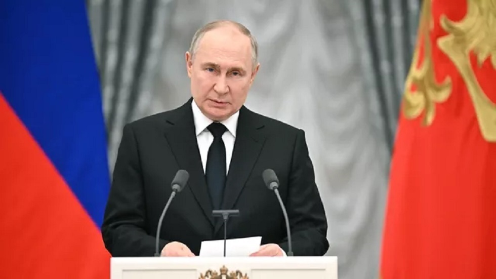 بوتين: شعوب روسيا لا تقهر لأن روحها مشبعة 