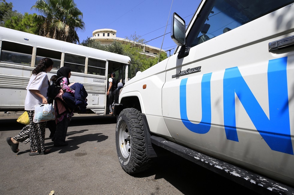 سيارة تابعة للأمم المتحدة - أرشيف -