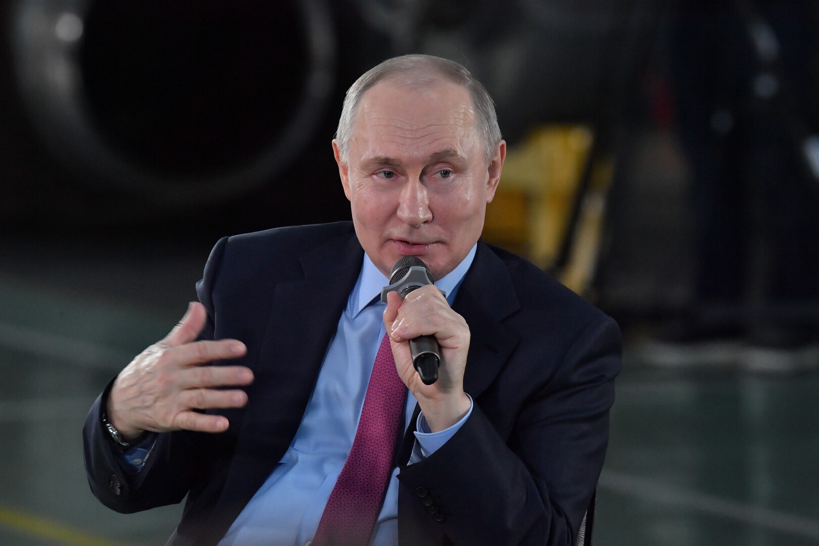 بوتين: روسيا ليست بصدد قتال 