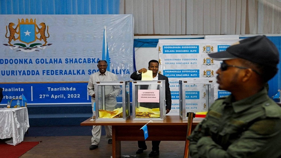 صورة من انتخابات سابقة في الصومال