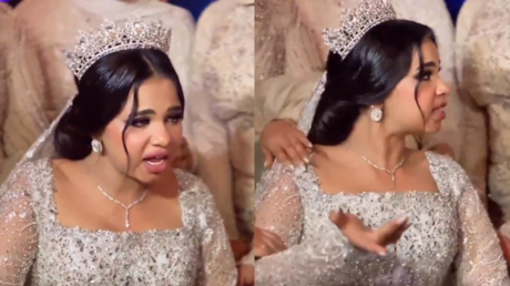 عروس مصرية تنفعل على المأذون أثناء عقد قرانها: أنت بتزعق ليه! (فيديو)