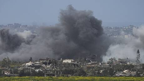 الجيش الإسرائيلي ينشر مشاهد لتدمير نفق شمال قطاع غزة (فيديو)