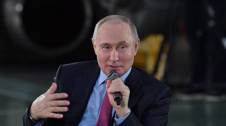 بوتين: روسيا ليست بصدد قتال 