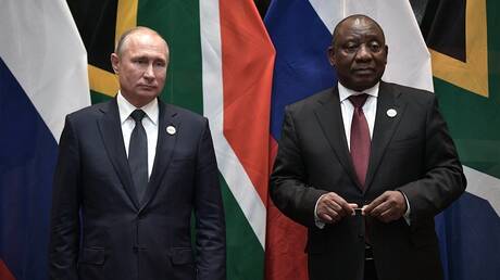 رئيس جنوب إفريقيا يعزي بوتين في ضحايا اعتداء 