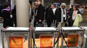 الناخبون الروس يتعرضون للمضايقات والاستفزازات أثناء تصويتهم في برلين (فيديو)