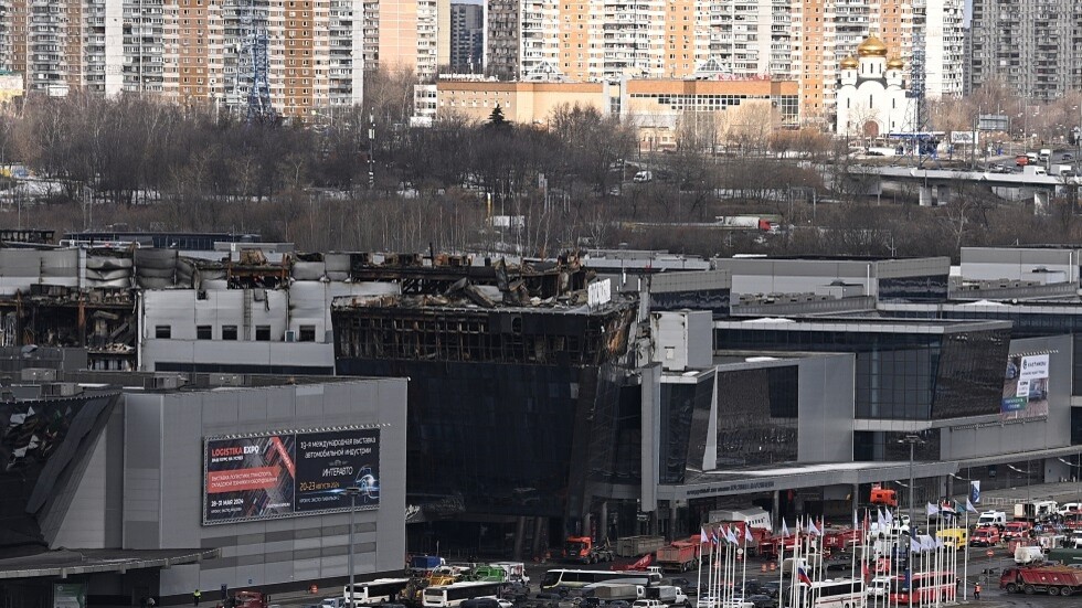 خريطة تظهر الطريق التي سلكها منفذو هجوم "كروكوس" الإرهابي نحو أوكرانيا ـ فيديو