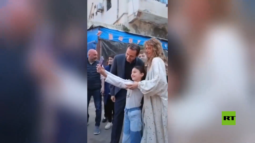 بشار الأسد وعقيلته يزوران طرطوس