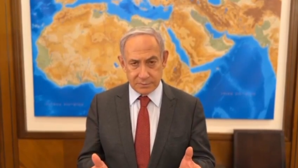 نتنياهو: تلقيت تقريرا مفصلا عن محادثات القاهرة ونحن نعمل باستمرار لتحقيق أهدافنا (فيديو)