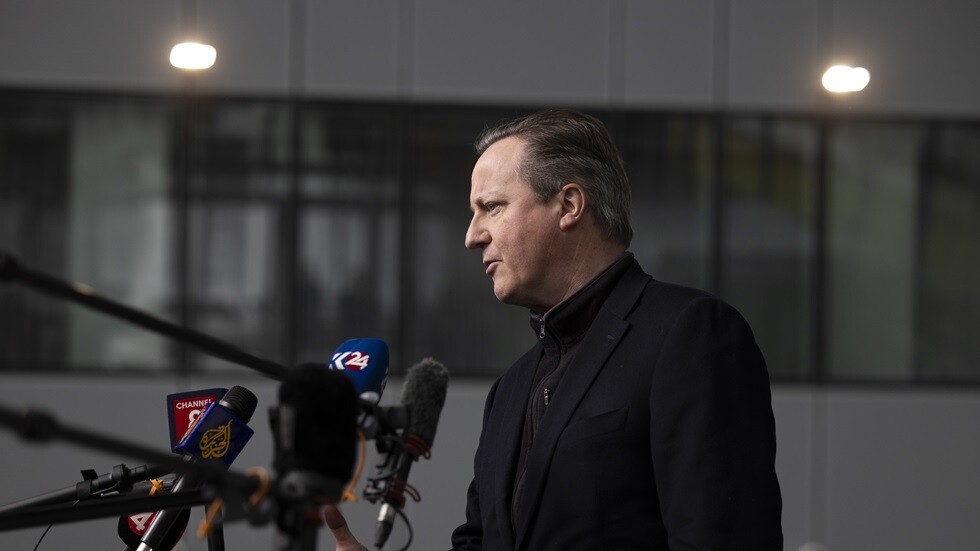 وزير الخارجية البريطاني يناقش قضايا أوكرانيا وغزة ومستقبل 