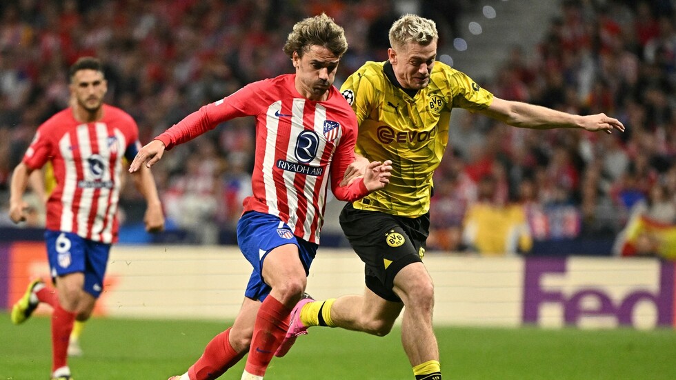 بهدفين غريبين.. دورتموند ينهار أمام أتلتيكو مدريد في ليلة ربع نهائي دوري أبطال أوروبا