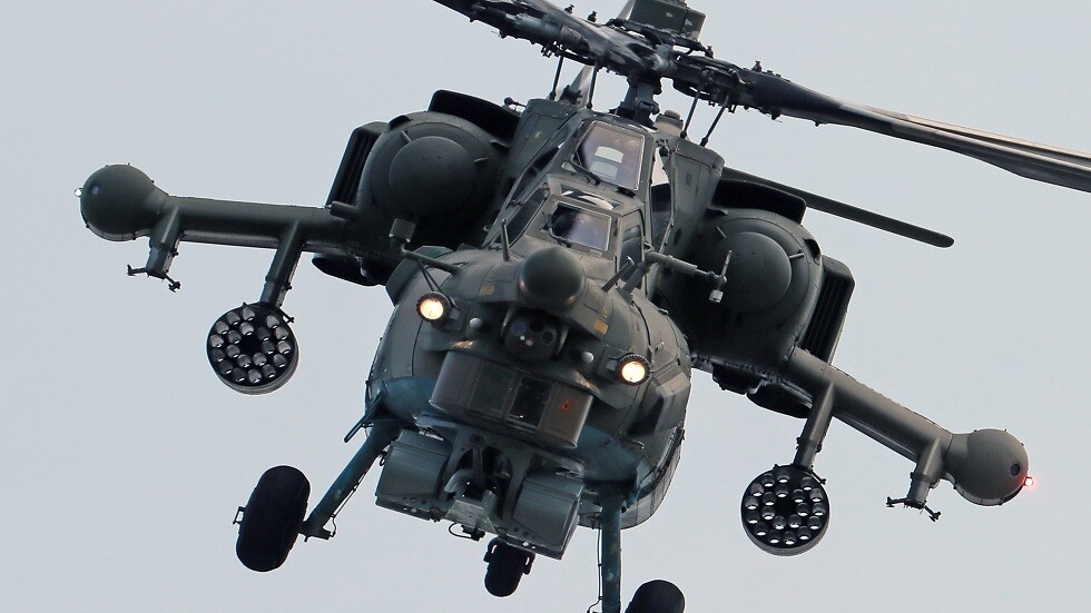 روسيا تجهّز مروحيات "صياد الليل" بصواريخ مطوّرة مضادة للدبابات