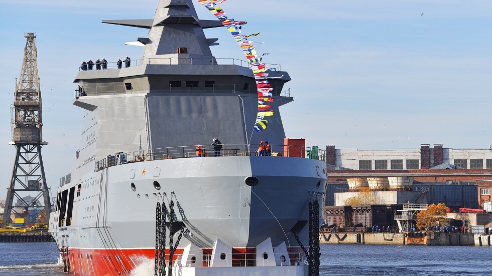 روسيا.. بدء التحضيرات لاختبار سفينة صاروخية جديدة كاسحة للجليد (فيديو)