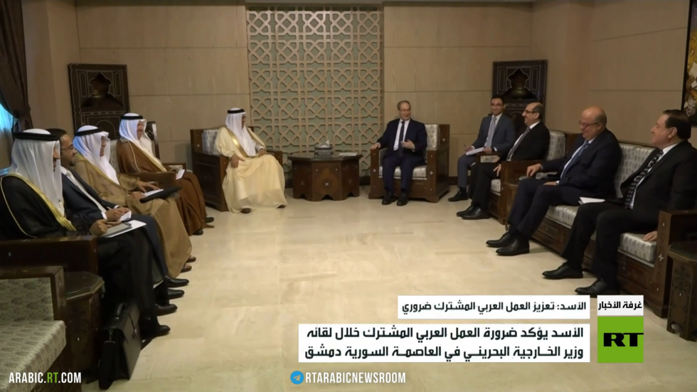 الأسد: تعزيز العمل العربي المشترك ضروري