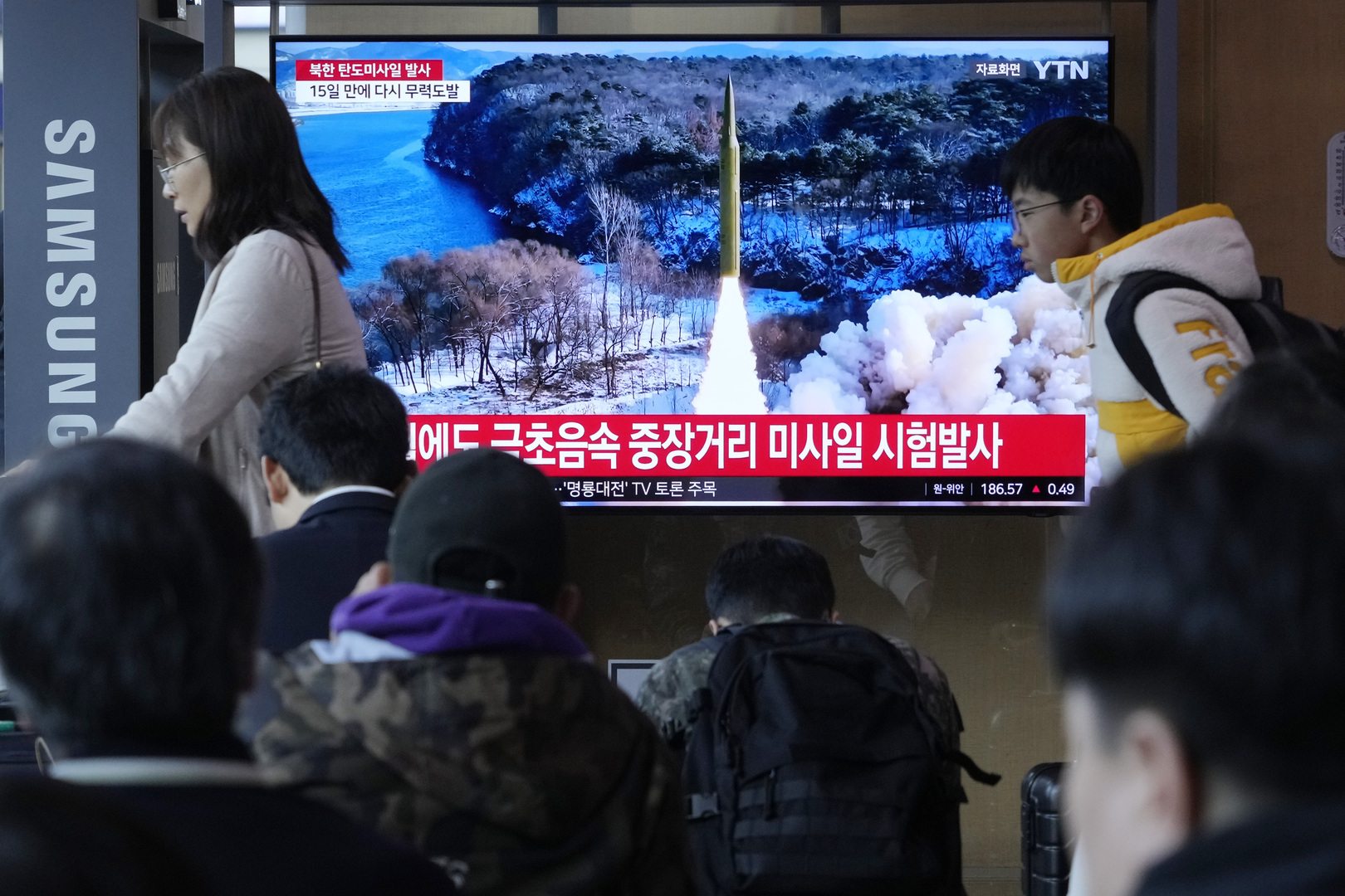 الجيش الكوري الجنوبي يصف تقييمات كوريا الشمالية حول صاروخها بأنها مبالغ فيها جزئيا