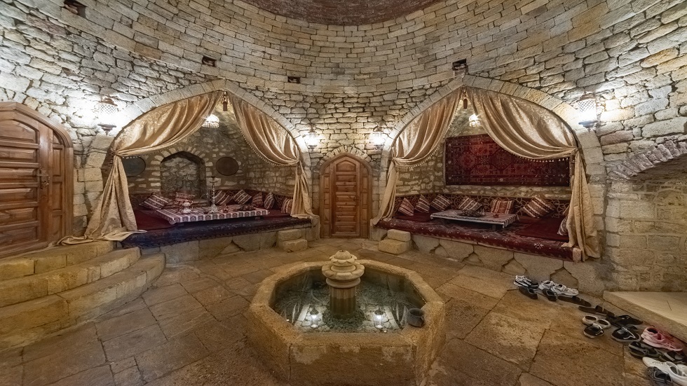 ترميم حمام قديم يعود تاريخه إلى القرن الثامن الميلادي في دربند الروسية