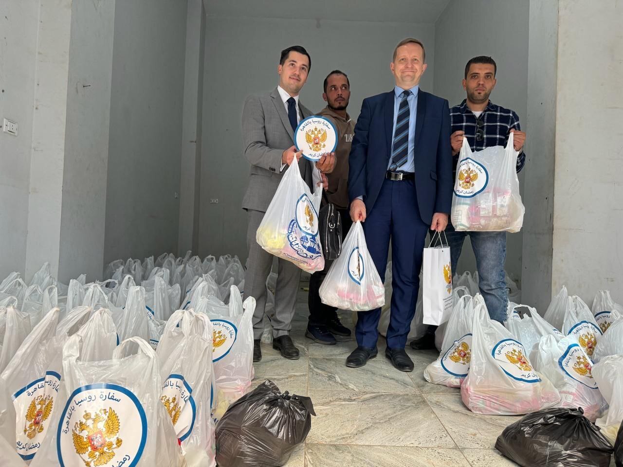 السفارة الروسية لدى مصر تنظم فعالية خيرية بمحافظة المنوفية  (صور + فيديو)