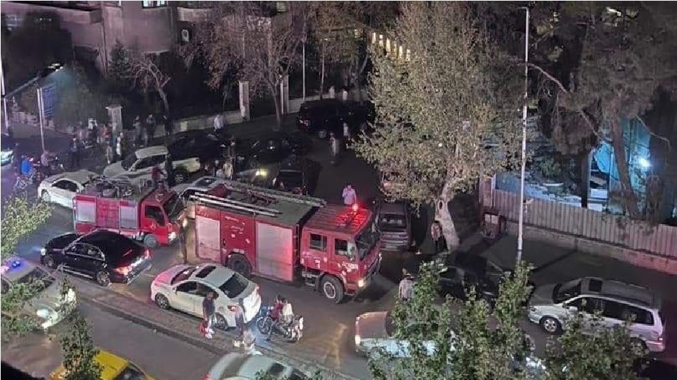 مقتل شخص في انفجار قنبلة بحي الشعلان وسط دمشق (فيديوهات)