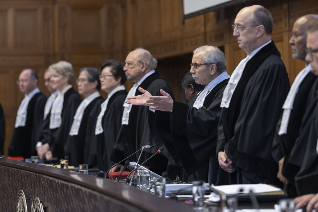 قضاة محكمة العدل الدولية، صورة تعبيرية.
