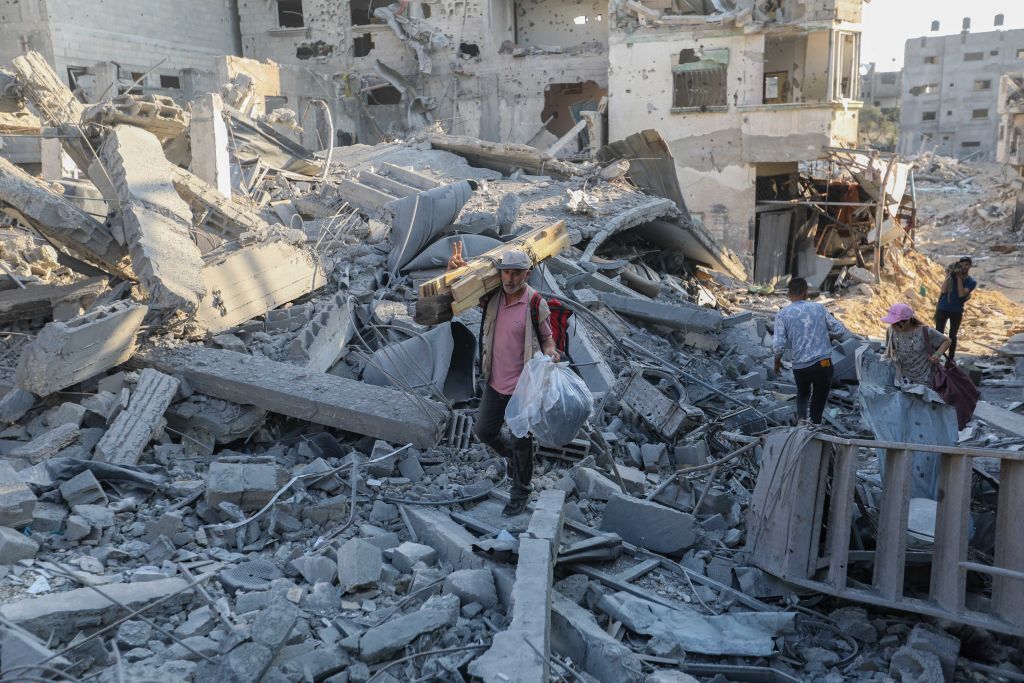 الدمار في قطاع غزة، صورة تعبيرية.