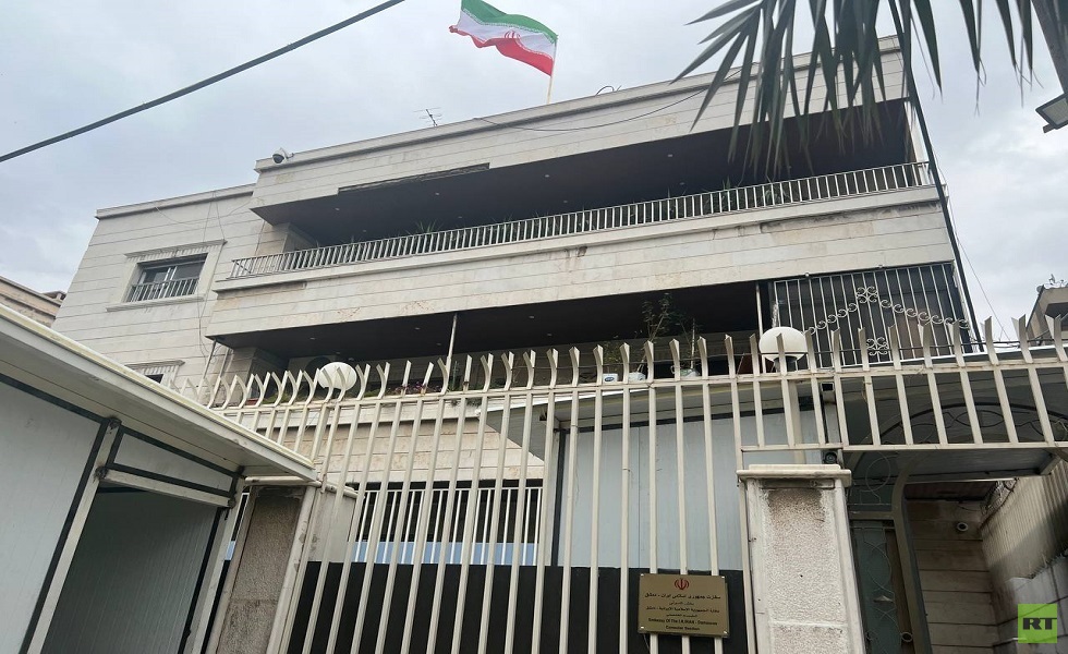 استعدادات لافتتاح مقر جديد للقنصلية الإيرانية في دمشق (فيديو+صور)