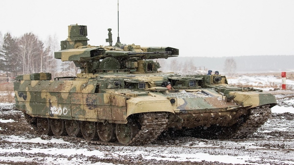 إدخال تعديلات على تصميم مدرعات "ترميناتور" الروسية الخاصة بدعم الدبابات