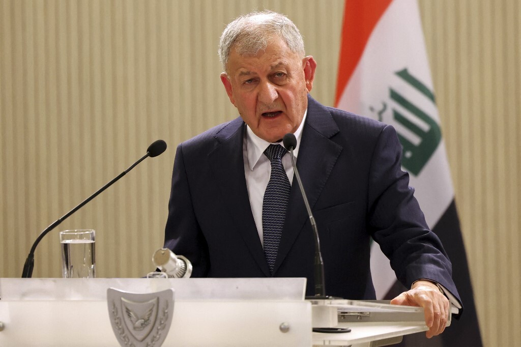 الرئيس العراقي يبحث مع مستشاره للأمن القومي الوضع الأمني في البلاد