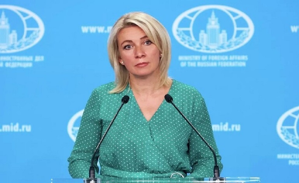 المتحدثة الرسمية باسم وزارة الخارجية الروسية ماريا زاخارفا