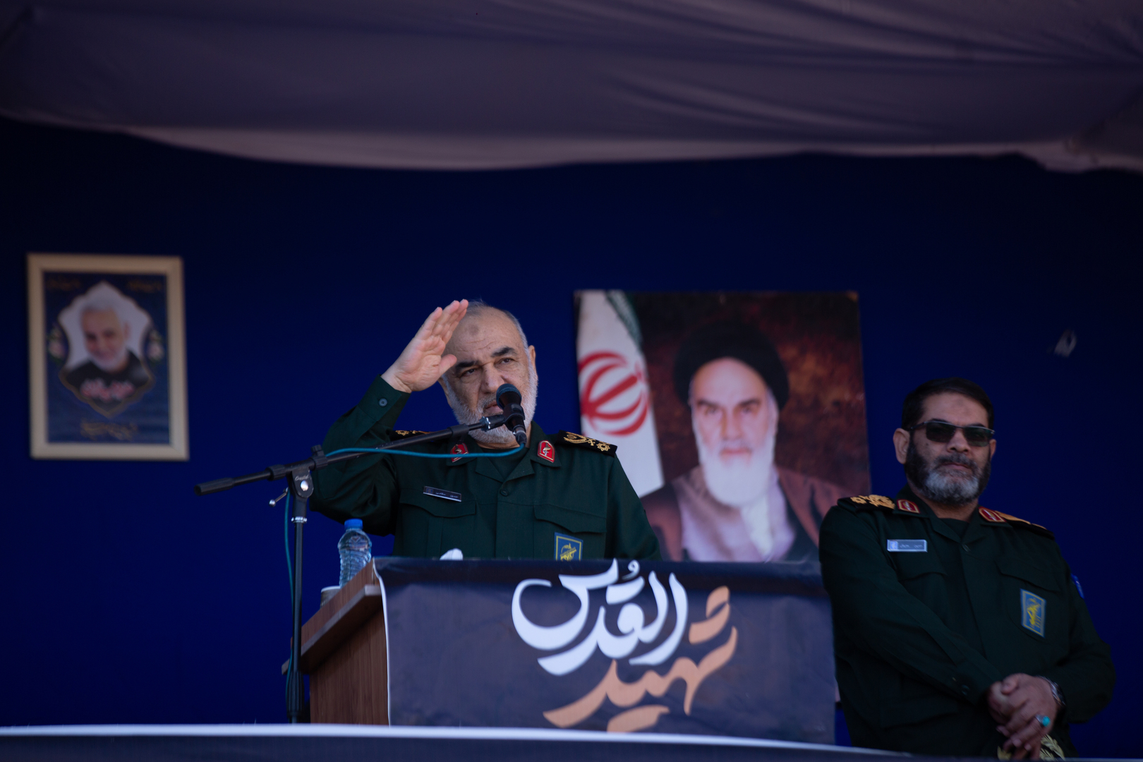 قائد الحرس الثوري الإيراني يحذر تل أبيب من الرد ويوضح تفاصيل عن الهجوم الإيراني على إسرائيل