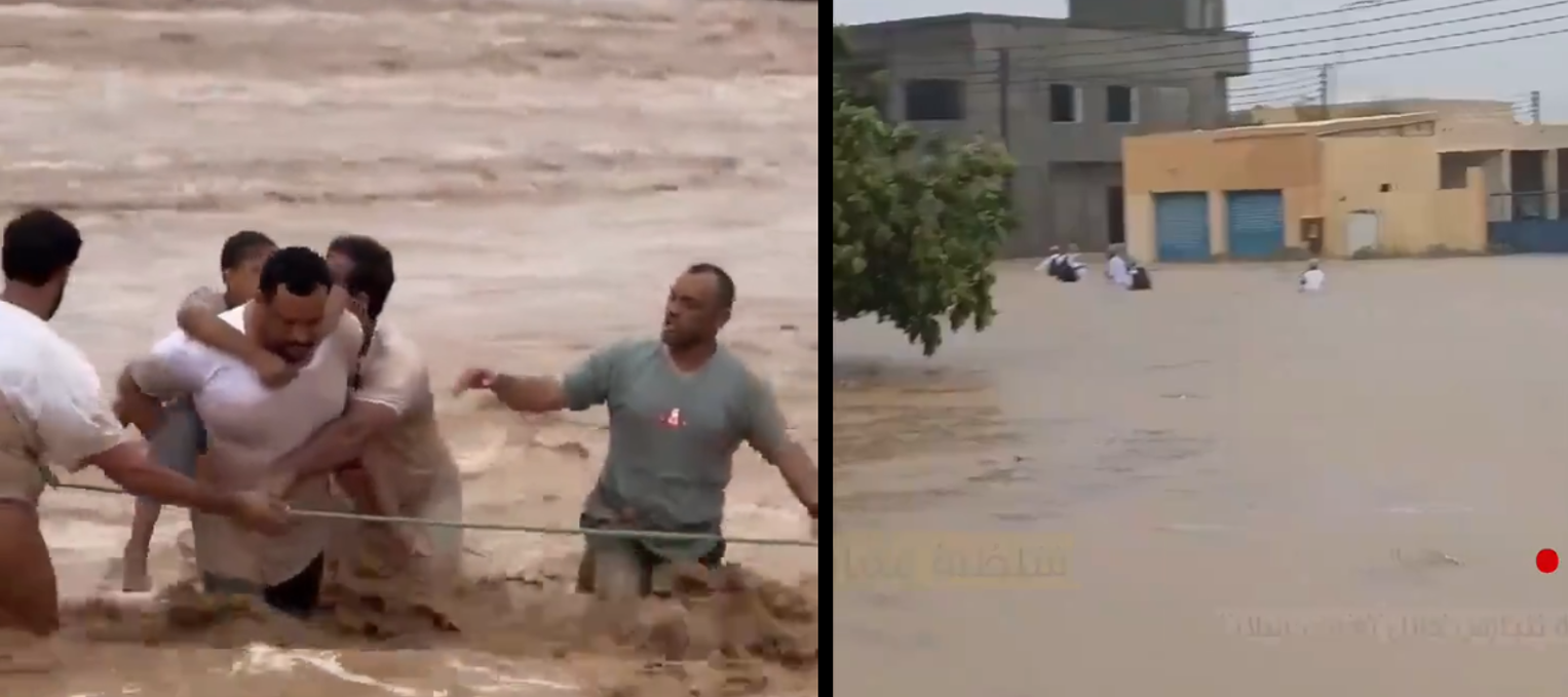 فيضانات وسيول مدمرة تجتاح سلطنة عمان (فيديوهات)