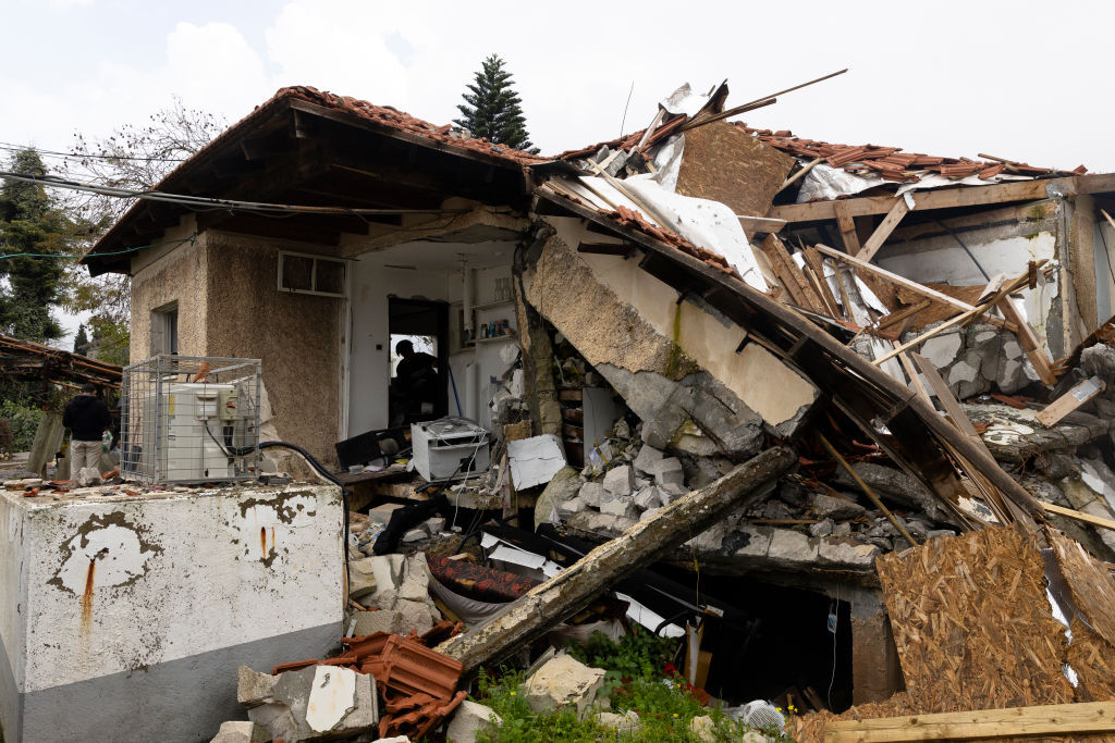 الأضرار في المستوطنات الشمالية في إسرائيل، صورة تعبيرية.