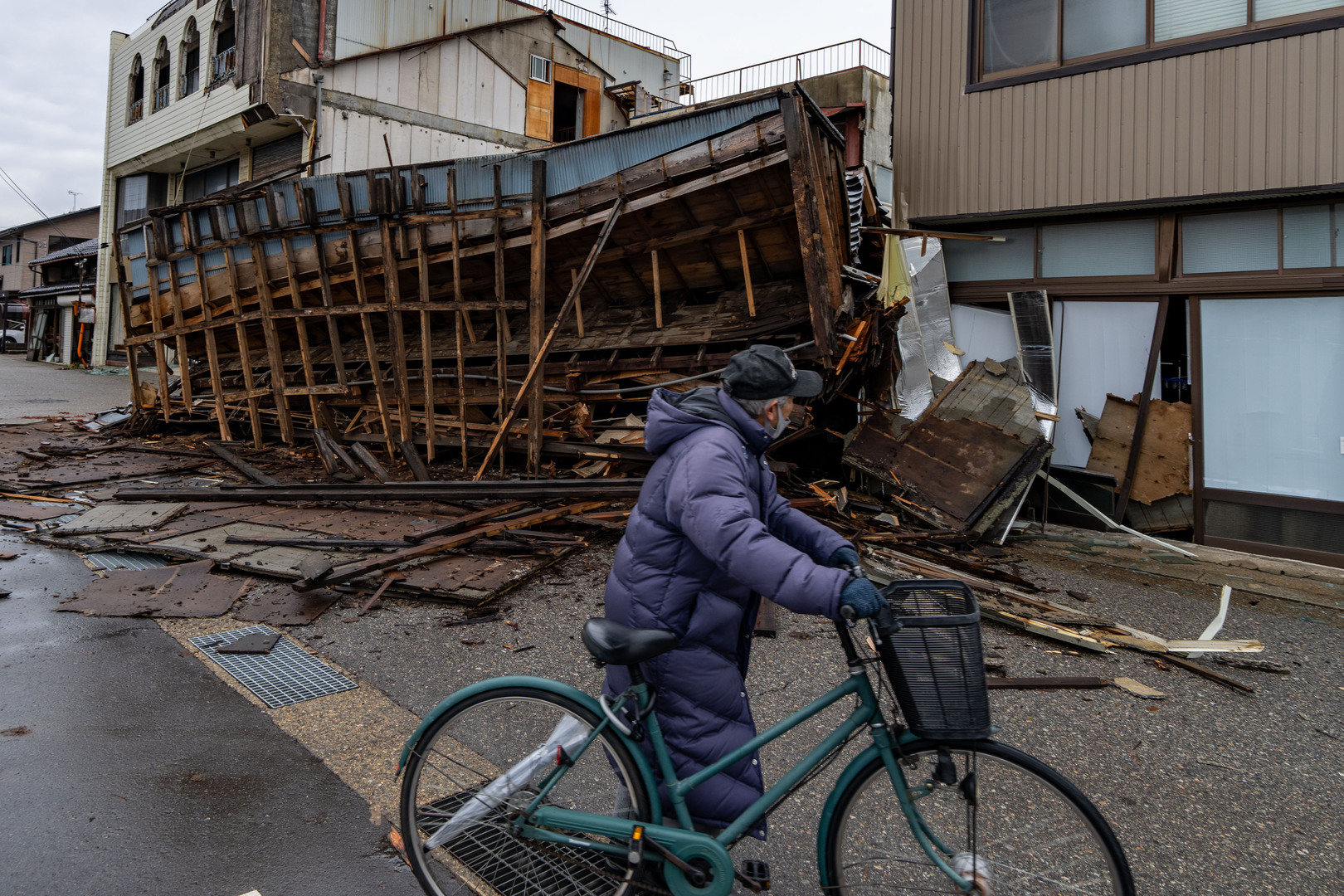 زلزال يناير 2024 في اليابان، صورة من الأشيف