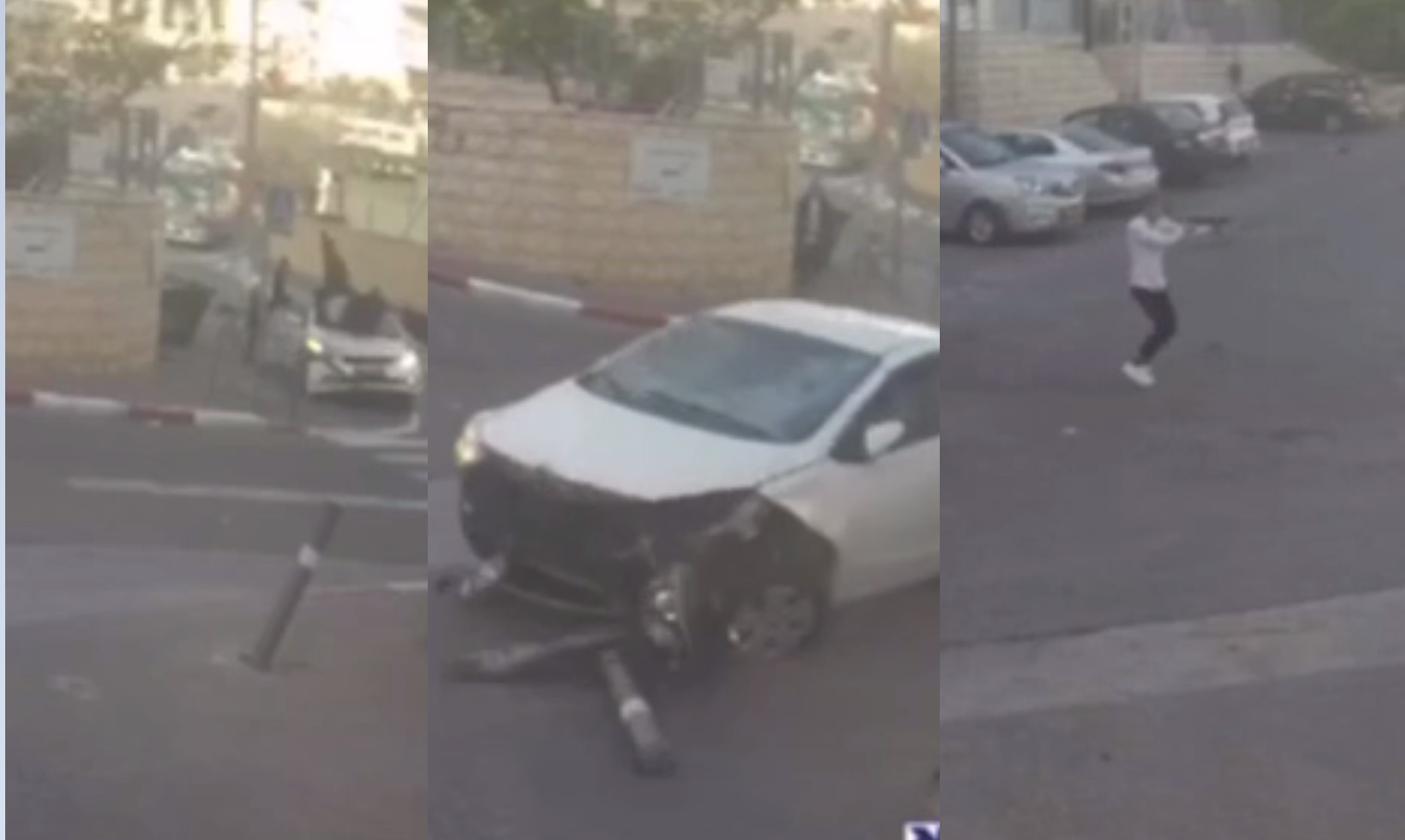 بالفيديو.. مشاهد توثق عملية الدهس في القدس