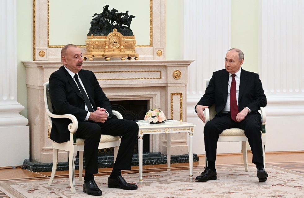 بوتين يجري مباحثات مع علييف ويقدر عاليا مستوى العلاقات بين روسيا وأذربيجان