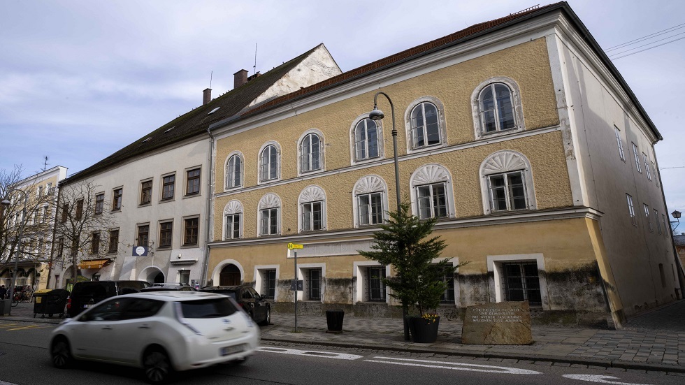 صورة المنزل الذي ولد فيه أدولف هتلر في براوناو النمسا