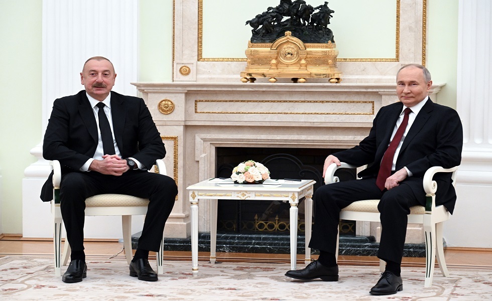 بوتين يبحث مع نظيره الأذربيجاني القضايا الأمنية في المنطقة