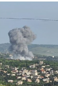 قتلى وجرحى بغارة إسرائيلية استهدفت منزلا في بلدة حانين جنوب لبنان (صور + فيديو)