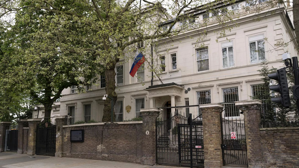 مبنى الفارة الروسية لدى بريطانيا - صورة تعبيرية