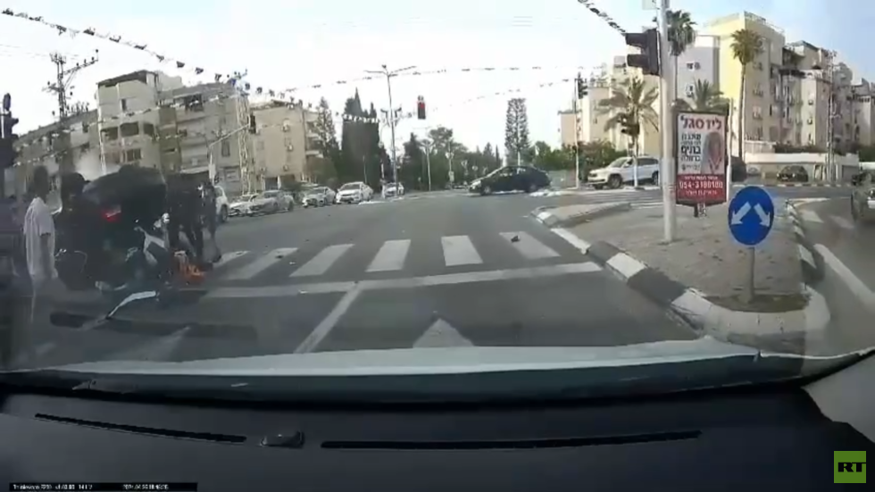 بعد بن غفير.. تحطم سيارة وزير إسرائيلي في حادث سير بالقدس (فيديو)